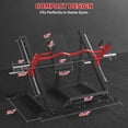 thumbnail image 3 of GARVEE Linear Row Machine for Home Gym,Back Rowing Machine with Plate-Loaded Smith Row,Linear Bearing Back Workout Equipment, 3 of 8