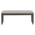 thumbnail image 4 of Lexicon Granby Pine Wood Dining Room Bench in Antique Gray Finish, 4 of 6