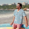 thumbnail image 5 of Coastal Seashell Elegant Beach-Inspired Men'S Short-Sleeved Shirts with All-Over Prints for Indoor and Outdoor Wear, 5 of 6