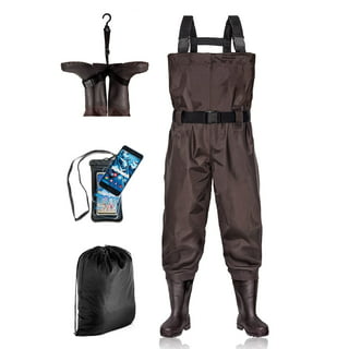 Fishing Hip Waders, Watertight Wading Hip Boots Anti Skid Nylon River Boot Wading  Pants Wellies Wading Trousers for Muck Work Fishing Wading 41 