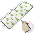 thumbnail image 2 of Kitchen Rugs and Mats Non-Skid Washable Runner Rugs Christmas Trees Seamless Pattern Long 72x24 inch for Floor Cushioned Hallway Entryway Indoor 2x6, 2 of 7