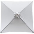 thumbnail image 1 of ZOUSSIQI Parasol Canopy, Square Patio Umbrella Tent Without Frame, 4 Bone Polyester Replacement Cover, Outdoor Table Market Patio Umbrella Replacement Top Cover for Backyard Garden Lawn CA919-9214, 1 of 9