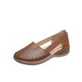thumbnail image 2 of Zapatos de señora Cuñas Sandalias ahuecadas Zapatos cómodos informales sin cordones, 2 of 4