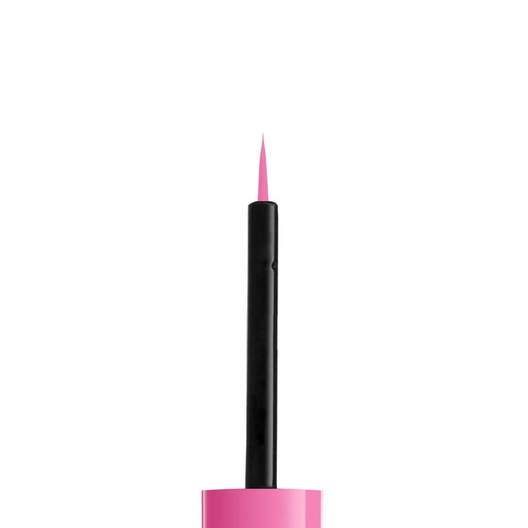 NYX Professional Makeup Vivid Brights Liquid Liner, Smear