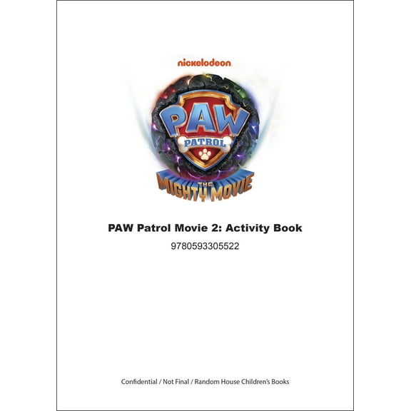 PAW Patrol: the Mighty Movie: Official Activity Book (Paperback)