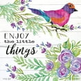 thumbnail image 2 of Jacobs, Cindy 26x26 Gold Ornate Wood Framed with Double Matting Museum Art Print Titled - Enjoy Little Things, 2 of 4