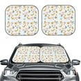 thumbnail image 2 of Sikiie Squirrel In The Forest Print Foldable Car Windshield Sun Visor, Car Window Sunshade Suitable for Sedan, SUV and Truck Car Accessories-Small, 2 of 6