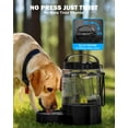 thumbnail image 3 of Botella de agua portátil para perros lesotc de 2,8 L con cuenco, 3 of 9