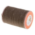 thumbnail image 6 of S SERENABLE Flat Waxed Thread for Leather Sewing, 93 Yards 0.65mm Leather Thread Waxed String Polyester Cord for DIY Hand Leather Craft Stitching Bookbinding , Coffee, 6 of 6