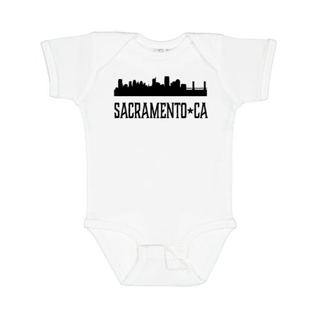 

Inktastic Sacramento California City Skyline Gift Baby Boy or Baby Girl Bodysuit
