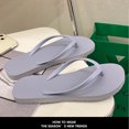 thumbnail image 2 of Chanclas, sandalias, zapatillas, ropa para el hogar, playa antideslizante de fondo plano de moda de verano, 2 of 6
