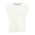 thumbnail image 3 of Womans Vest Fleece Vest Women Button Down Sleeveless Vest Fuzzy Women's Winter Clothes Womans Clothes, 3 of 4