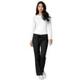 thumbnail image 4 of Adar Universal Scrubs For Women - Drawstring Straight Leg Scrub Pants - 510 - Black - XS, 4 of 7
