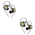thumbnail image 4 of Methold ZX3 Auriculares con cable Auriculares intrauditivos dinámicos de 360 grados Auriculares para interiores y exteriores con cubierta de Negro sin micrófono 2Conjunto, 4 of 6