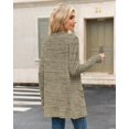thumbnail image 3 of MISFAY Women's Cardigans Long Sleeve with Pockets - Open Front Lightweight Cardigan, 3 of 5