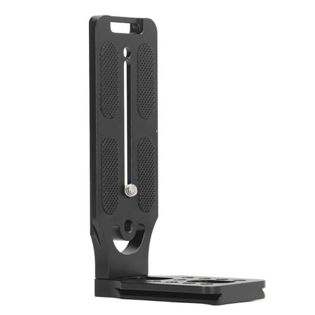 Image of Camera L Bracket Aluminum Alloy L Shaped Vertical Horizontal Switching Quick Release Plate with 1/4 Inch Screw Hole for Digital Camera Stabilizer