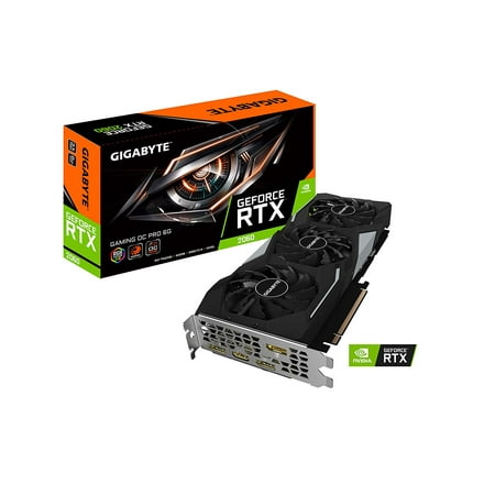 GIGABYTE GeForce RTX 2060 Gaming OC Pro 6G 6GB GDDR6 Video Graphics (List Of Best Graphics Cards)