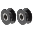thumbnail image 2 of Belt Tightening Wheel 20 Teeth Timing Pulley High Hardness 3D Printer Accessories 2Pcs, 2 of 2