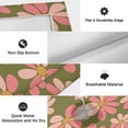 thumbnail image 5 of Spring Blooms Botanicals Outdoor Rug 3x5 Ft, Non Slip Washable Area Rug, Summer Flowers Pink Green Patio Rugs Carpet Runner, Large Floor Mat for Indoor/Outdoor Deck Porch Camping, 5 of 8