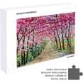 thumbnail image 5 of 1000 PCS Jigsaw Puzzles, 29.5" x 19.7" Artwork Gift for Adults Teens Painting Cherry Roadside Wooden Puzzle Games, 5 of 6