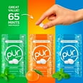 thumbnail image 4 of PUR Mints, Aspartame Free, Sugar Free & Made with Xylitol, Natural Flavored Mints, Variety Pack, 65 Pieces, Pack of 3, 4 of 5