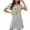 Gray-07, variant on DISKEBUISS Women's Plus Size Short Sleeve Sleep Dress Cute Print Crew Neck Chemise Relaxed Fit Summer Sleepwear