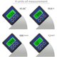 thumbnail image 2 of Medidor de ángulos Medición de ángulos digital LCD Goniómetro digital Caja Inclinómetro de chaflán Transportador impermeable para medir ángulos Trabajo en automóviles, 2 of 3