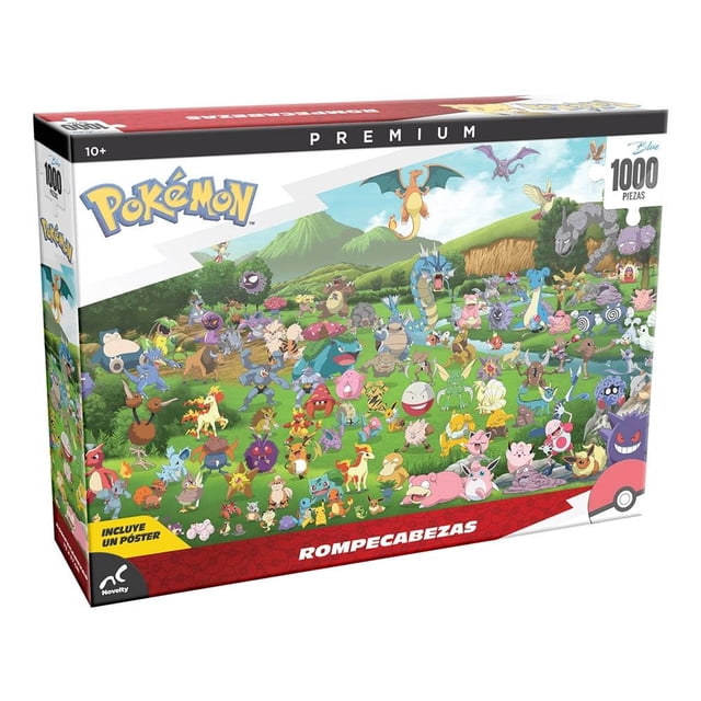 Rompecabezas Novelty Adulto Premium Pokémon 1000 Piezas