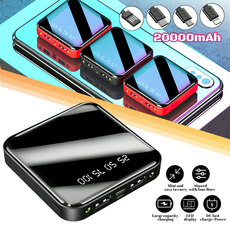 New Portable Power Bank 100000 mAh Power Bank Source for All Cellphone
