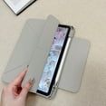 thumbnail image 2 of ELEHOLD Premium Tri-Fold Magnetic Tablet Case For Apple iPad 11th(A16) 2025/ 10th Gen 2022 with Pencil Holder, Adjustable Stand Magnetic Detachable Shockproof Back Cover ,Gray, 2 of 8