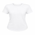 thumbnail image 1 of Playera Simply Basic para Mujer, Manga Corta Escote Redondo Blanco Talla EG, 1 of 4