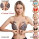 thumbnail image 2 of gooutdoorwac sujetador de delfín autoadhesivo y sin respaldo invisible sin tirantes bralette ropa interiorpangjing, 2 of 4