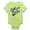 Kiwi, variant on CafePress - LITTLEST DUDE (Script) Infant Bodysuit - Baby Light Bodysuit, Size Newborn - 24 Months