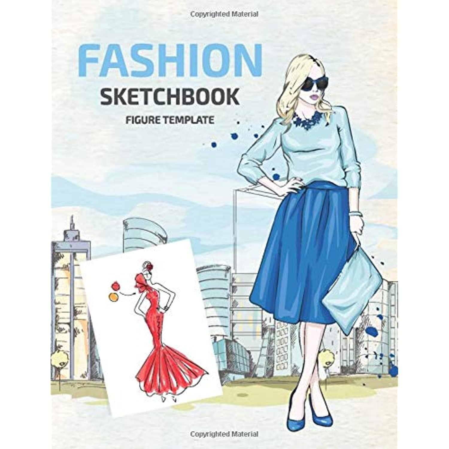 Fashion Sketchbook Figure Template Fashion Illustration Sketchbook Sketchbook With Figure Templates Drawing Book Female Fashion Figure Templates Makes Walmart Canada