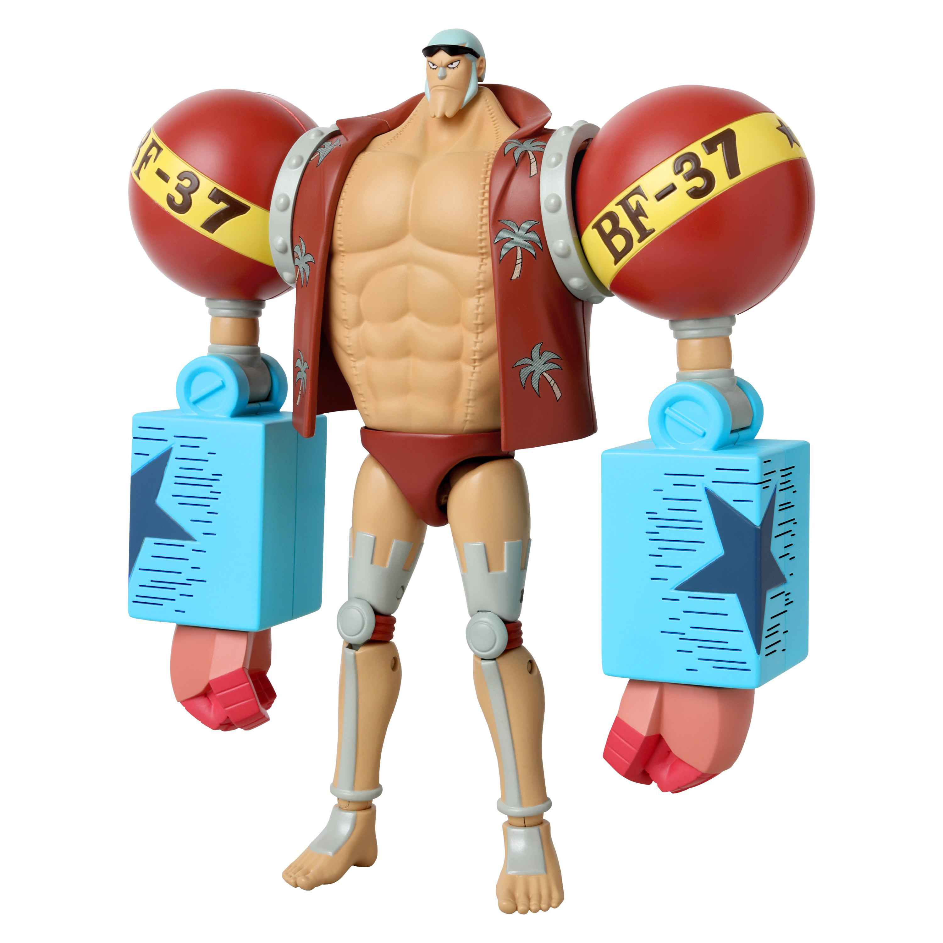 Anime Heroes - One Piece - Figura de acción de Franky de 6.5 pulgadas 6