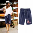thumbnail image 4 of Birdeem Ensemble Haut et Short pour Femmes Shorts à Taille Élastique avec Cordon de Serrage, 4 of 12