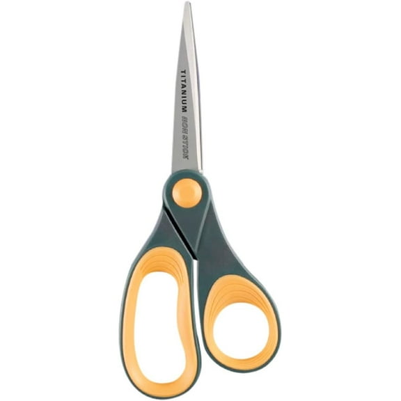 Westcott 14849 Non-Stick Titanium Bonded Scissors, 8-Inch Straight