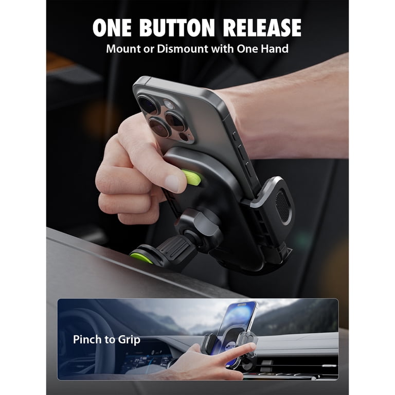 2-in-1 Air Vent and Dashboard Car Phone Mount photo 5