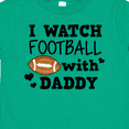thumbnail image 4 of Inktastic I Watch Football with My Daddy Boys or Girls Toddler T-Shirt, 4 of 5