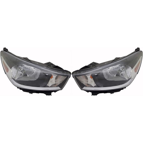 For Kia Rio Headlight 2018 2019 2020 Pair Driver and Passenger Side For KI2502220 | 92101 H9000