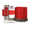 Red Color Cast Machine Stretch Wrap Roll, 30" x 5000' x 80 Ga