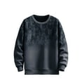 thumbnail image 1 of asjyhkr Chemises Décontractées Grande Taille pour Hommes Manches Longues Col Rond Chandail Dégradé Randonnée Extérieur Sans Capuche, M-4TG, 1 of 2