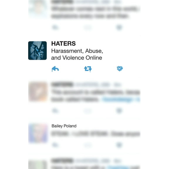 Haters: Harassment, Abuse, and Violence Online, (Paperback)