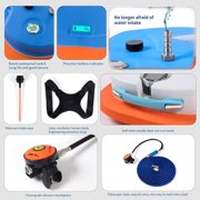 iving Ventilator, 5 H Rechargeable Scuba Diving System,Waterproof Air Compressor with 39ft Hose & Diving Breathing Regulator Scuba Diving System for Recreational Diving Fishing