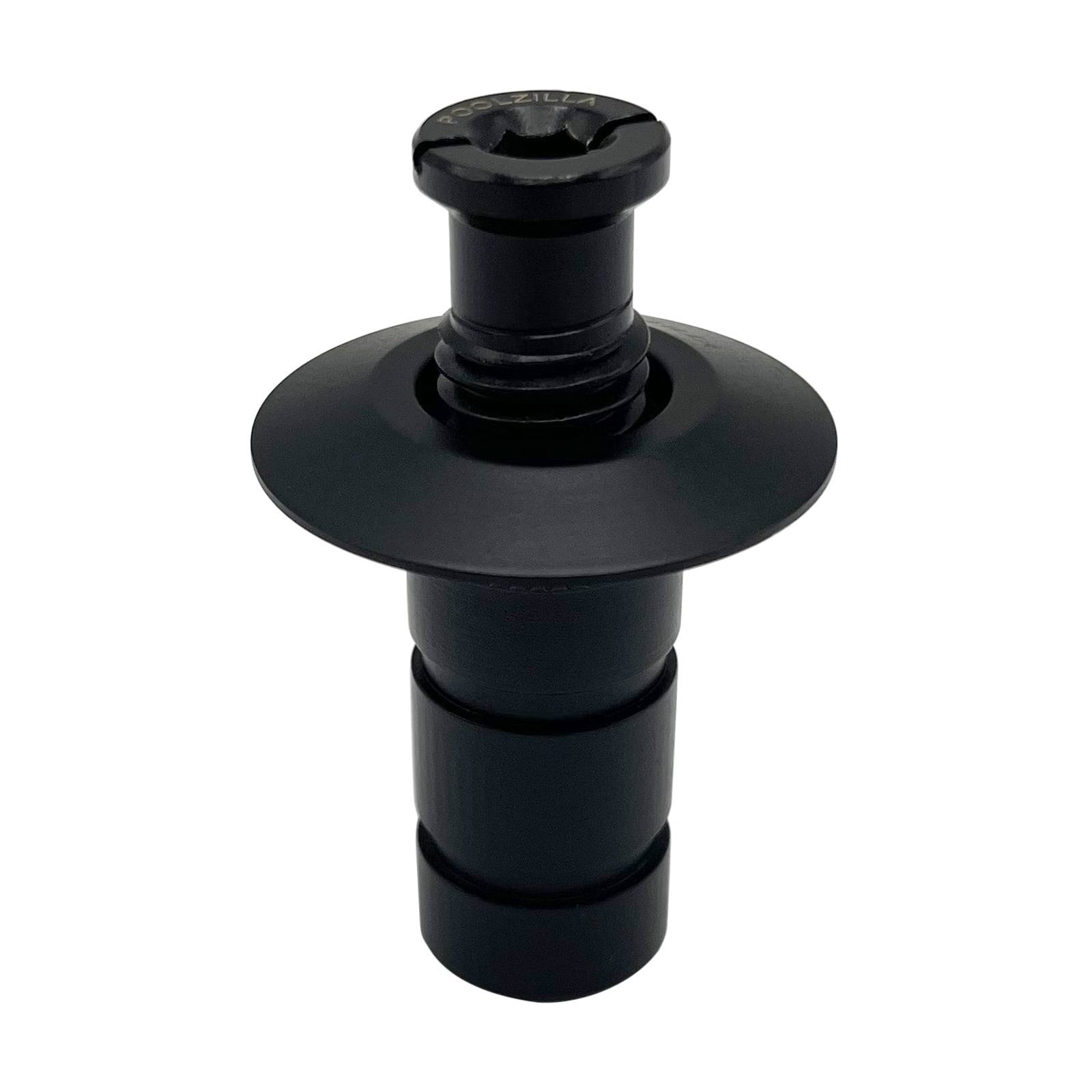 Poolzilla 1 Pack Matte Black Pool Cover Anchors for Concrete and Pavers