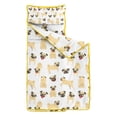 thumbnail image 2 of Cute Cartoon Pug Toddler Nap Mats for Kids Preschool,50"x20" Sleeping Mat Bag or Kids,Toddler Sleeping Bag,Toddler Nap Mat or Daycare, 2 of 6