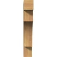 thumbnail image 2 of Ekena Millwork 3 1/2"W x 22"D x 22"H Westlake Block Smooth Bracket, Western Red Cedar, 2 of 25
