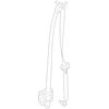 Genuine OE Nissan Belt & Retractor - 86884-3AN8A