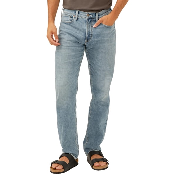 Jeans Silver Jeans Co. Eddie Athletic Fit con piernas cónicas para hombre