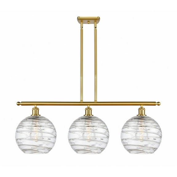 Innovations Lighting 516-3I-13-37 Athens Linear Athens 3 Light 37" Wide Linear Pendant -